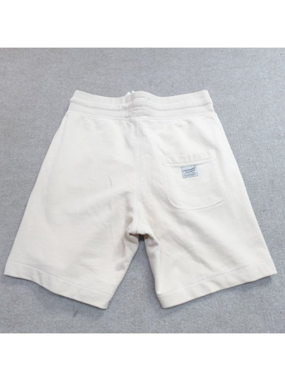 The Stronghold Shorts Medium Beige Drawstring Solid Sweatshorts
